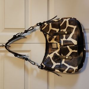 Dooney & Bourke Giraffe Print Hobo Bag